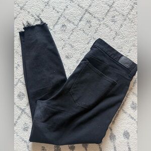 American Eagle Outfitters Black Women's Dream Jean Skinny Distressed